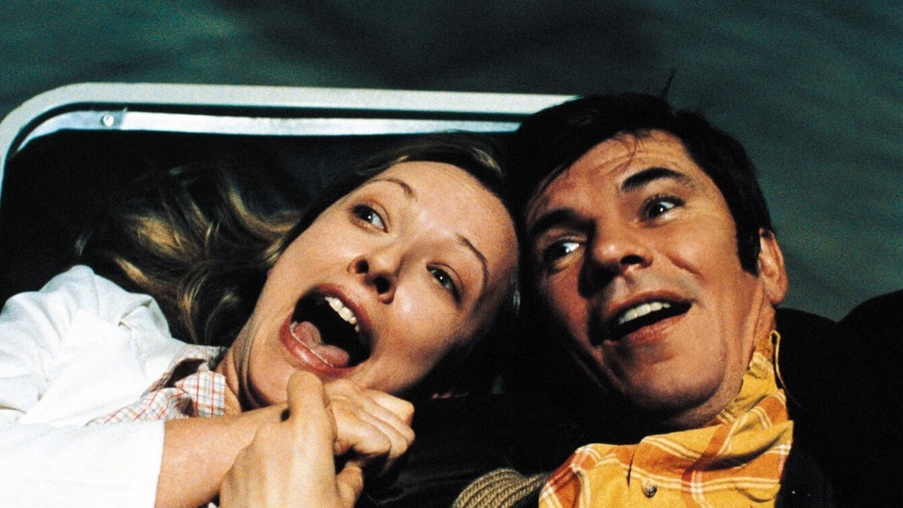 Movie scene playing in the Backrow room